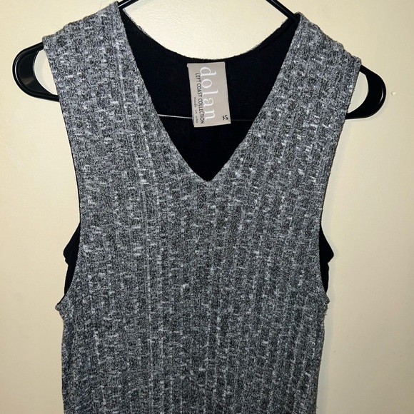 Anthropologie Dolan Left Coast Layered Luna Midi Dress size XS Gray - Picture 3 of 8